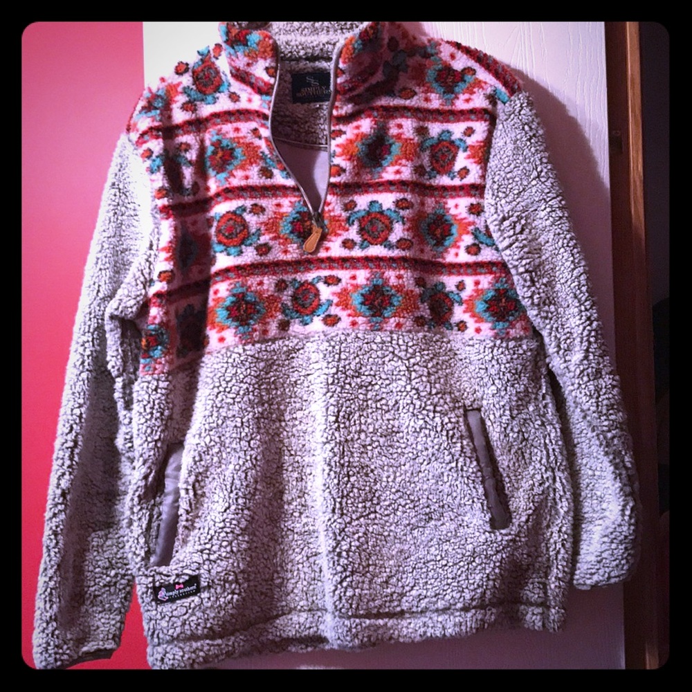 Sherpa 1/4 zip pull over